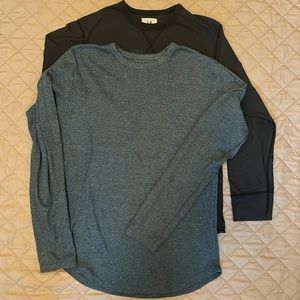 Two long sleeve tees in like new condition